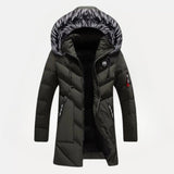 Men's Hooded Longline Puffer Parka