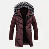 Men's Hooded Longline Puffer Parka