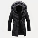 Men's Hooded Longline Puffer Parka