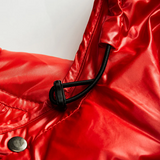 Men's Glossy Hooded Puffer Jacket