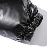 Men's Glossy Hooded Puffer Jacket