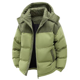 Men's Hooded Quilted Puffer Jacket