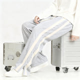 Men's Striped Drawstring Jogger Pants