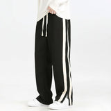 Men's Striped Drawstring Jogger Pants