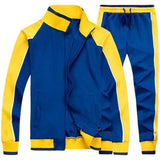 Men's Contrast Panel Tracksuit Set
