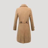Men's Double Breasted Belted Trench Coat