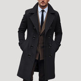 Men's Double Breasted Belted Trench Coat