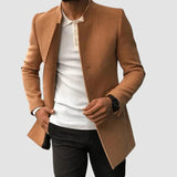 Men's Slim Fit Long Blazer Jacket