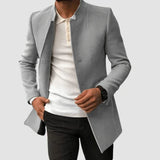 Men's Slim Fit Long Blazer Jacket