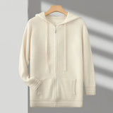 Men's Full Zip Knit Hoodie