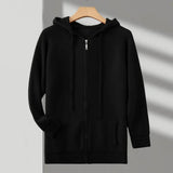 Men's Full Zip Knit Hoodie