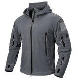 Men's Tactical Hooded Softshell Jacket