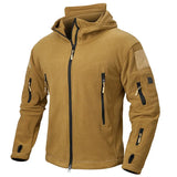 Men's Tactical Hooded Softshell Jacket