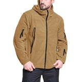 Men's Tactical Hooded Softshell Jacket