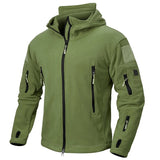 Men's Tactical Hooded Softshell Jacket