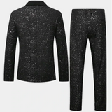 Men's Sequin Two Piece Suit