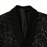 Men's Sequin Two Piece Suit