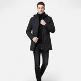 Men's Hooded Longline Insulated Parka