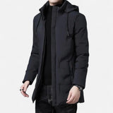 Men's Hooded Longline Insulated Parka