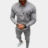 Men's Half Zip Tracksuit Set
