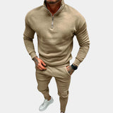 Men's Half Zip Tracksuit Set