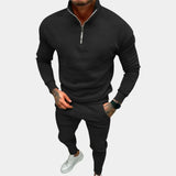 Men's Half Zip Tracksuit Set