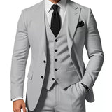 Men's Three Piece Formal Suit Set
