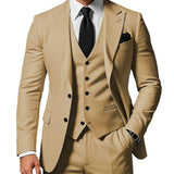 Men's Three Piece Formal Suit Set