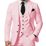 Men's Three Piece Formal Suit Set