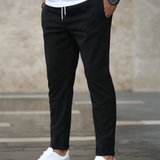 Men's Slim Fit Drawstring Chino Pants