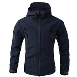 Men's Hooded Softshell Zip Jacket