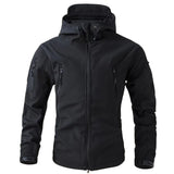 Men's Hooded Softshell Zip Jacket