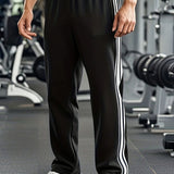 Men's Side Stripe Track Pants