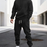 Men's Hooded Jogger Tracksuit Set