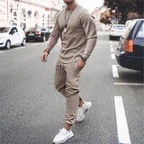 Men's Crew Neck Tracksuit Set