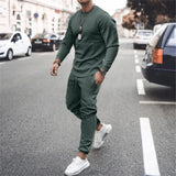 Men's Crew Neck Tracksuit Set