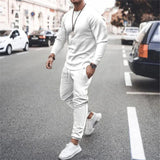 Men's Crew Neck Tracksuit Set
