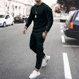 Men's Crew Neck Tracksuit Set