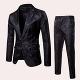 Men's Velvet Two Piece Suit