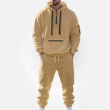 Men's Hooded Jogger Tracksuit Set