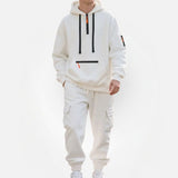 Men's Hooded Jogger Tracksuit Set