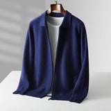 Men's Open Front Knit Cardigan