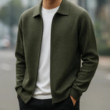 Men's Open Front Knit Cardigan