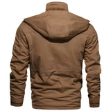 Men's Hooded Utility Field Jacket