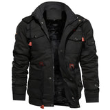 Men's Hooded Utility Field Jacket