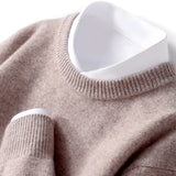 Men's Classic Crew Neck Knit Sweater