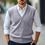 Men's V-Neck Knit Sweater Vest