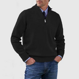 Men's Half Zip Knit Pullover Sweater
