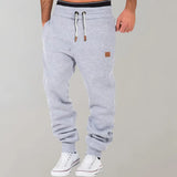 Men's Drawstring Fleece Jogger Pants