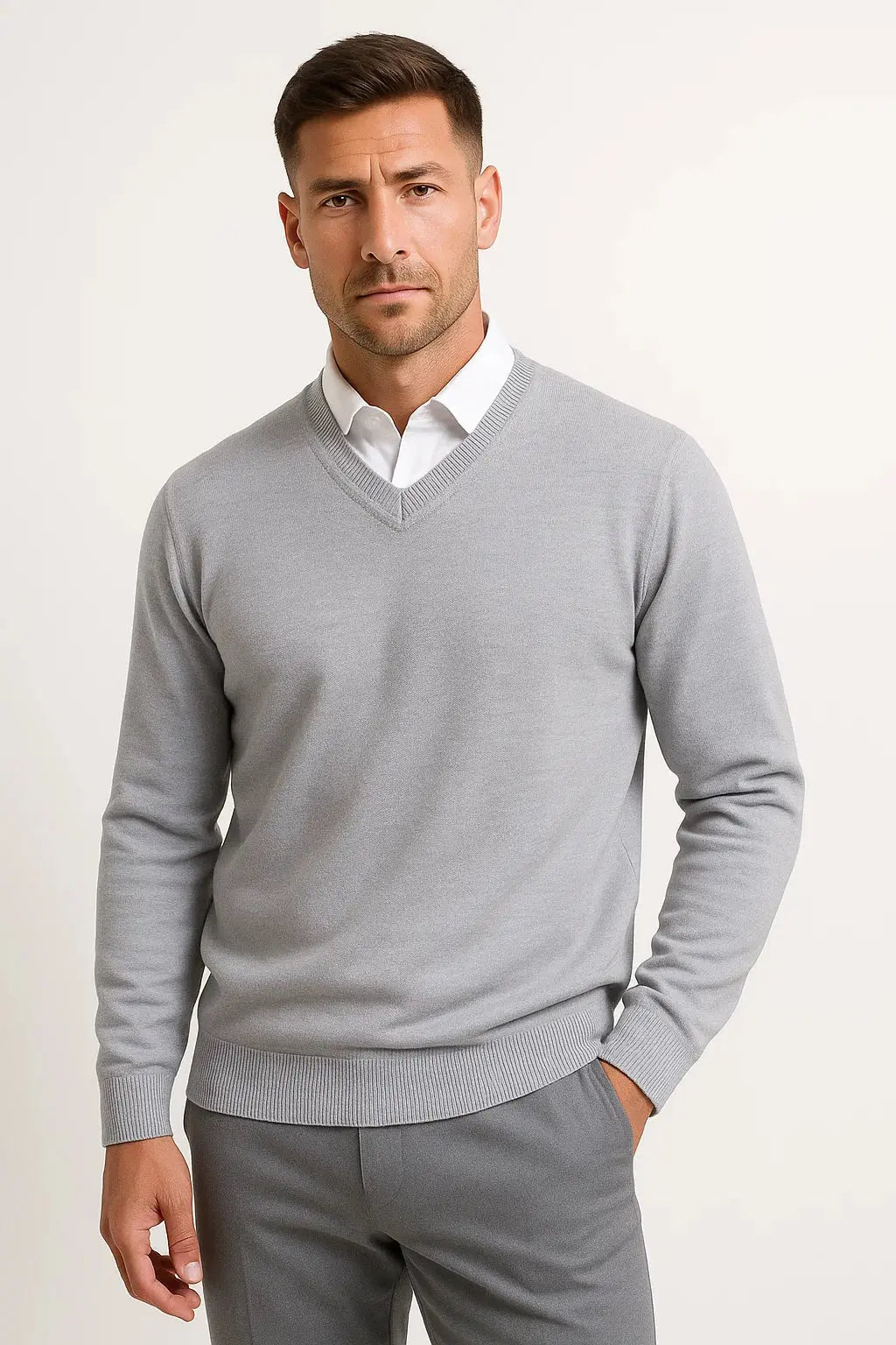 メンズ captainsunshine Cashmere V-Neck Pullover